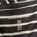 Amazon Essentials Women's Long-Sleeve Open-Front Cardigan, Black White Horizontal Stripe, Small