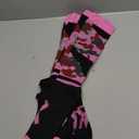 24 Pair Breast Cancer Awareness Sock Pink Ribbon Awareness Accessories Gift Bulk Homeless Donations