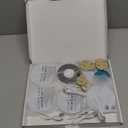 6 Pack Motion Sensor Light Indoor [8 LEDs], Electight Night Light USB Rechargeable, 400 mAh Battery & 3 Light Modes, Cordless Magnetic Sticker Nightlight, for Stair, Closet, Hallway - 6000K Cold White