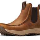 SUREWAY Men's Chelsea Boots,Fashion and Comfort Driving Shoes,Leather Moc Toe Outdoor Work Boots,Slip-Resistant Outsole,EH-Rated,All-Weather Rugged Slip-On Work/Casual/Dress Boots Shoes for Men 12
