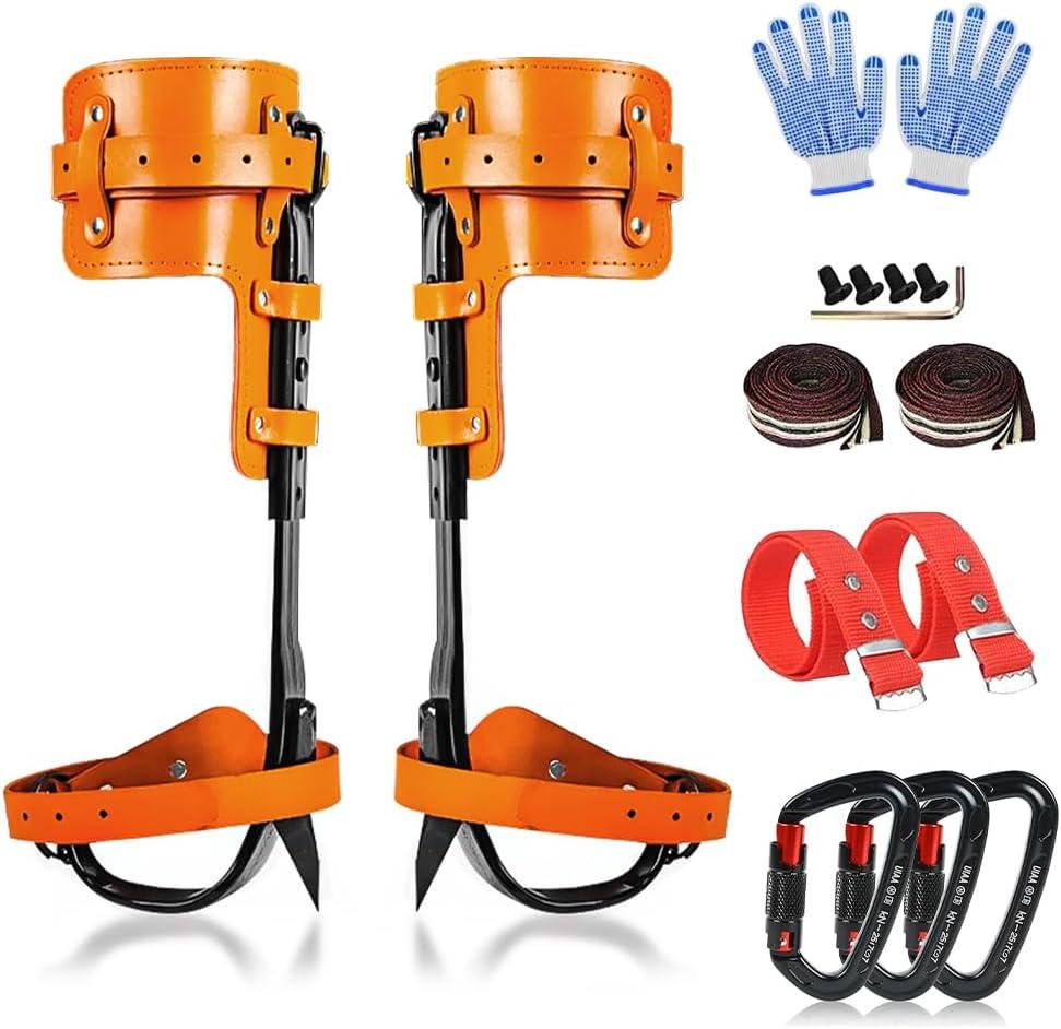Tree Climbing Gear - Tree Climbing Spikes Suitable for Tree Work, Fruit Picking,Tree Climbing,Logging of Tree Climbing Kit