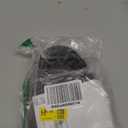 Black Rubber Weather Stripping Door Seal Strip, D Shape Door Weather Seal Strip, SelfAdhesive Soundproofing Frame Insulation Tape for Doors Frame/Window Seal, Blocks Cold Drafts Noise, 23 ft, Black