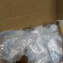 10 Pack Antique Brass Round Cabinet Knobs and Drawer Pulls (Single Hole Knob)