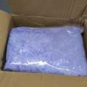 Crystal Cat Litter with Powerful Odor Control, Non-Clumping, Lasts Up to 6 Months, 24lb, Rapid Water Absorption, Unscented & Low Tracking Lightweight Blue & White Silica, 3 Pack of 8 lb