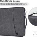 Portable Monitor Case Compatible with 18-18.5 Inch Most Large Portable Monitor Protective Sleeve Storage Bag, Space Grey(NOT FIT 18 INCH Laptop)