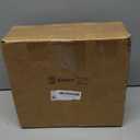 Sherr 100 Pcs Mini Gift Bags Bulk, 4 x 2.75 x 4.5 in Paper Bag with Tag, Extra Small Paper Gift Boxes with Handles for Birthday, Valentines Party Favor, Wedding, Small Business, Spring(Brown)