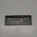 Amber Glass Hand Soap Dispenser Bathroom Set by Brighter Barns - Refillable Liquid Hand Soap Dispenser Tray and Pump Set for Kitchen - Modern Bathroom Decor & Accessories for Airbnb, RV, Hotel (Amber)