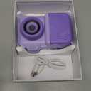 Kids Camera Instant Print, Christmas Birthday Gifts Toys for Girls Boys Age 4 5 6 7 8 9 10 11 12 Years Old,1080P HD Dual-Lens Selfie Digital Camera with 5 Rolls Print Paper Stickers Pens & 32G Card (purple)