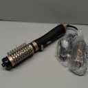 DAILYLIFE Rotating Hair Dryer Brush, Hot Air Brush, Spinning Blow Dryer Brush with 2 Brushes (1.5" & 2"), Ionic Generator