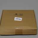 Baquler 24 Pcs 8.5 Inch Black LED Flameless Taper Candles Bulk Battery Operated Taper Candles Flickering Candlesticks for Wedding Church Holiday Table Decoration