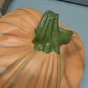 Halloween Pumpkin Head MaskNovelty Cute Scary Creepy Funny Accessories Props for Halloween Costume Masquerade Cosplay Party and Trick or Treat (Orange)