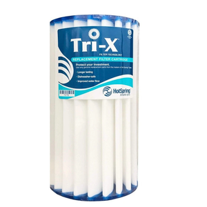 Hot Spring Spas Tri-X Ceramic Cartridge Filter Single 73250, white