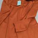 WIHOLL Dresses for Women Long Sleeve Casual Loose Fit Fall Fashion Crewneck Mini Dress with Pockets M