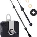 High Torque Clock Movement with 17.7" Clock Hands  Large Wall Clock Motor Replacement for 36" to 50" DIY Clocks  Battery-Operated, Clock Mechanism Kit (Total Shaft: 13/16 inch)