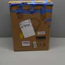 Collapsible Baby Bathtub for Newborn to Toddler 036 Months,Spacious Foldable Infant Bath Tub with Thermometer,Cushion & Drain Hole,Portable Travel Tub, Baby Shower Gift Blue