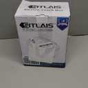 Electric Lunch Box for Adults - 80W Fast Heated Lunch Box for Men&Women with Dual 1.5L Stainless Steel Containers Fast Heating Portable Food Warmer for Car&Truck lonchera elctrica porttil (Pink)