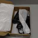 FOVPLUE 1.25" Highway pegs,Motorcycle Angled Adjustable Highway Footpegs for Harley Davidson Touring Road King Road Glide Street Glide Electra Glide Softail Sportster with 1 1/4" Highway Bar Black