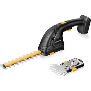 Hedge Trimmer Cordless Compatible with DEWALT 20V MAX Battery (No Battery), Electric Hedge Trimmer Cordless Grass Trimmer, Bush Trimmer Grass Shears Handheld for Yard, Garden, Lawn (8.5-INCH)