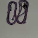 USB C Cable [2Pack, 6.6ft] 240W Fast Charging Type C Cord, Nylon Braided USB 2.0 Cable for iPhone 17 16 15 Pro Plus Pro Max Air, iPad Pro, Samsung Galaxy S24 S23, Switch, MacBook Pro, Pixel-Purple