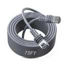 Starlink Cable, 75FT/23M Starlink Gen 3 Cable for Replacement Starlink Cable Routing Kit, Waterproof Starlink Mini/Extension/Ethernet Cable Accessories (Gray)