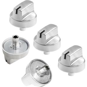 WB03X29354 Knob Replacement for GE Cooktop KnobReplacement 4585908 AP6327766 PS12296156Fits for GE Profile Stove Knob Models PGP7030SL1SS PGP7036SL1SS PGP9036SL1SS (5)