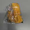 Back To School Hair Ties Yellow Pencil Hair Accessories Stripe Bow Hair Bands Bowknot Cute Rubber Bands for Women Girls Non Slip Ponytail Holders for Student Teacher Outfits Decor 2pcs