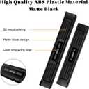 4PCS Car Door Edge Guards Door Sill Protector for Honda Passport 2019-2025 2026 Accessories ABS Plastic Material Matte Black Car Door Threshold Protection