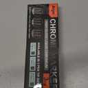 3Pcs Silver Liquid Mirror Chrome Markers, Permanent Reflective Metallic Chrome Paint Pen, High Gloss Car DIY Model Painting, Touch Up Repair Kit for Plastic Metal Glass Resins (Sliver)