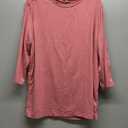 Deyeek Post Shoulder Surgery Shirts for Women Tear Away 3/4 Tops After Rotator Cuff Shirts Chemo Port Adaptive Clothing (Large, Purple Red)