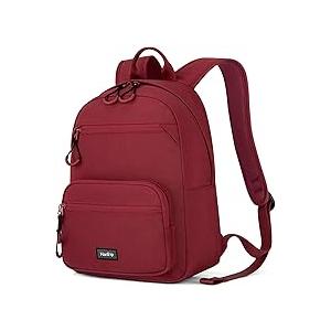 Carry On Travel Backpack For Men Women, 13 Inch Small Mini Work Bag Personal Item Backpacks, Camping Back Pack Lightweight Hiking Daypack For Office Nurse Commuter (Burgundy) Carry On Travel Backpack For Men Women, 13 Inch Small Mini Work Bag Personal Item Backpacks, Camping Back Pack Lightweight Hiking Daypack For Office Nurse Commuter (Burgundy)