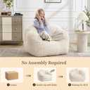 Bean Bag Chair with Memory Foam Filling for Adults