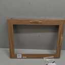 MCS Canvas Float Frame, 12x16, Walnut Woodgrain, 12x16 without Mat