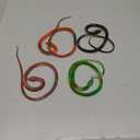 Rubber Snakes to Keep Birds Away - Realistic Fake Rubber Snakes for Garden Props to Scare Birds, Squirrels, Mice and Pranks (4 Pieces)