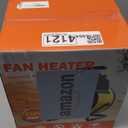 Outdoor Heater for Patio, 1500W Electric Garage Outdoor Heaters with 3 Modes, 3s Fast Heating, with Overheat Protection, Electric Space Heaters for Patio, Garage, Greenhouse, Office