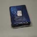 Turquoise Marble Round Fitted Tablecloth with Umbrella Hole and Zipper, 36"-44" Outdoor Elastic Table Cloth Oil-Proof Waterproof Patio Table Cover for Picnic Party Camping