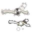 IRONTREE AW6047 Professional Water Pump Kit with Gasket Compatible with 2005-2018 Toyota Avalon Camry Highlander Venza RAV4 Sienna, 2007-2018 Lexus ES350 RX350 RX450H, 3.5L V6 Engine, OE Replacement