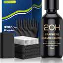 20H Advanced Graphene Ceramic Coating for Cars (70ml) - Car Detailing Kit, 10+ Years of Long Lasting Protection, Apply After Car Wash & Paint Correction, Ultra High Gloss