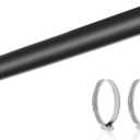 1 1/2" ID Gasoline Fuel Filler Neck Hose with 2 Clamps, Reinforced Gas tank Filler Hose 7 7/8" Length