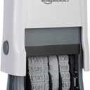 Amazon Basics Self-Inking Date Stamp for Office Documents, Rectangular, 2.56" x 1.69" x 4.13"