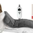 Weighted Heating Pad XXL 17''x33'' Heat pad for Period Cramps Heating Pads Large Heated pad for Back Pain Relief Products Electric Heat Pads Heated Pad for Bed Christmas Gifts for Mom Dad