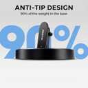 REIKIYA Charging Stand for Ray-Ban Meta Smart Glasses (Gen 1 & 2), Portable Charging Dock for Wayfarer, Headliner, Skyler with 3.3 ft USB-C Cable, Charger for Meta Glasses, RayBan Meta Accessories