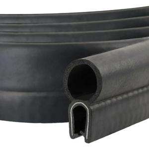 Car Door Rubber Seal Strip with Top Bulb(26Ft), Automotive Weather Stripping Soundproofing Edge Guard Trim for Cars, Trucks, Boats, and Home Applications (26Feet)