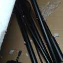 Globe Electric 66" Matte Black Floor Lamp with Adjustable Height and Dimmer Switch