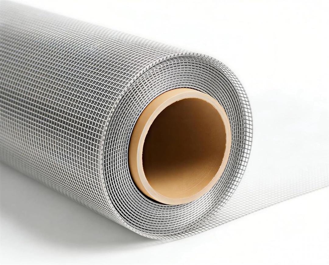 MAGZO 304 Stainless Steel Mesh Screen Roll 35in x 10ft - 22 Mesh Pet Proof Metal Window Screen Replacement, Screen Door Mesh for Patio,Porch,Pet,Cage,Vent Cover,Filter,Gutter Guard,Rodent Protection