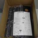 Mobile TV Carts on Wheels for 21-60 Inch Flat/ Curved Panel Screens TVs - Height Adjustable Floor Trolley Stand with Shelf Holds up to 77lbs - Max VESA 400x400mm, Black