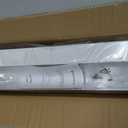 Monoprice Under Desk Cable Tray - Steel with Power Supply and Wire Management - Workstream Collection White