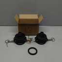 2pcs Fittings Adapter for IBC Tote Tank 275 330 Gallon Garden Hose Camlock 2 inch to 3/4 inch