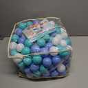 MoonxHome Ball Pit Balls for Toddlers, BPA Free Crush Proof Plastic Toy Balls for Ball Pit, Children's Pool Water Toys, Macaron Ocean Balls for Play Tent 2.15 Inch Pack of 100 200 500 800 1000 (M-green&blue)