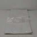 Tudomro 2 Pcs Clear Plastic Chaise Lounge Cover Waterproof Patio Lounge Chair Furniture Cover Heavy Duty 85L x 33W x 33H for Outdoor