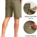 Soothfeel Men's Golf Shorts with 5 Pockets Stretch Lightweight Quick Dry 9 Inch Flat Front Casual Work Dress Shorts for Men (XL)